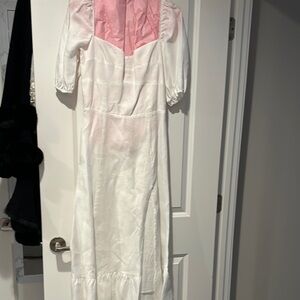 Reformation-Elegant White Dress